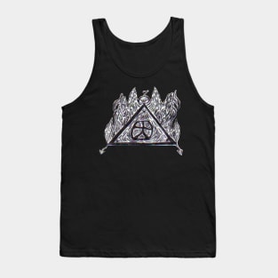 Tribal Hand Drawing 2 - A Spiritual Meaning Tank Top